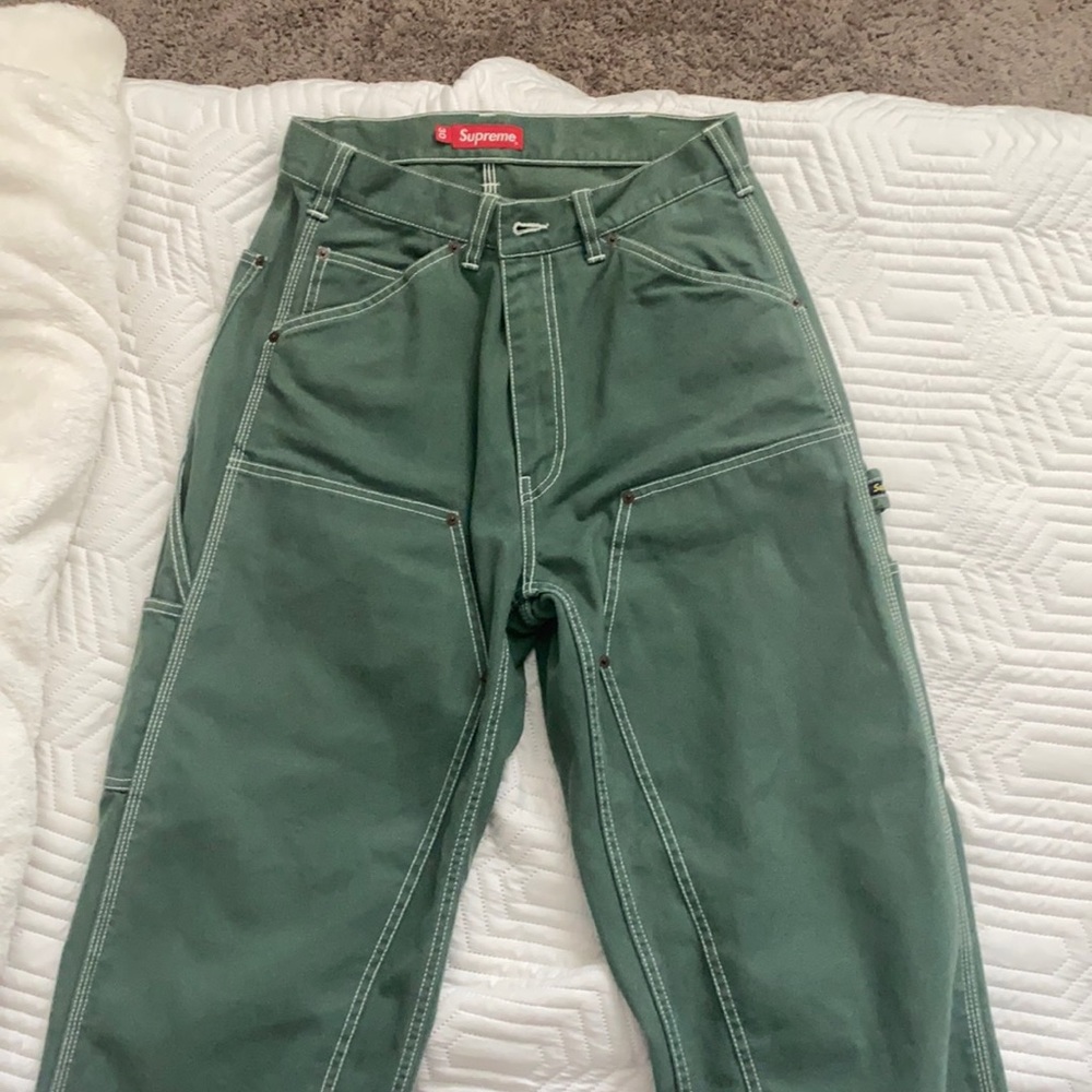 Supreme painter pants green size 30